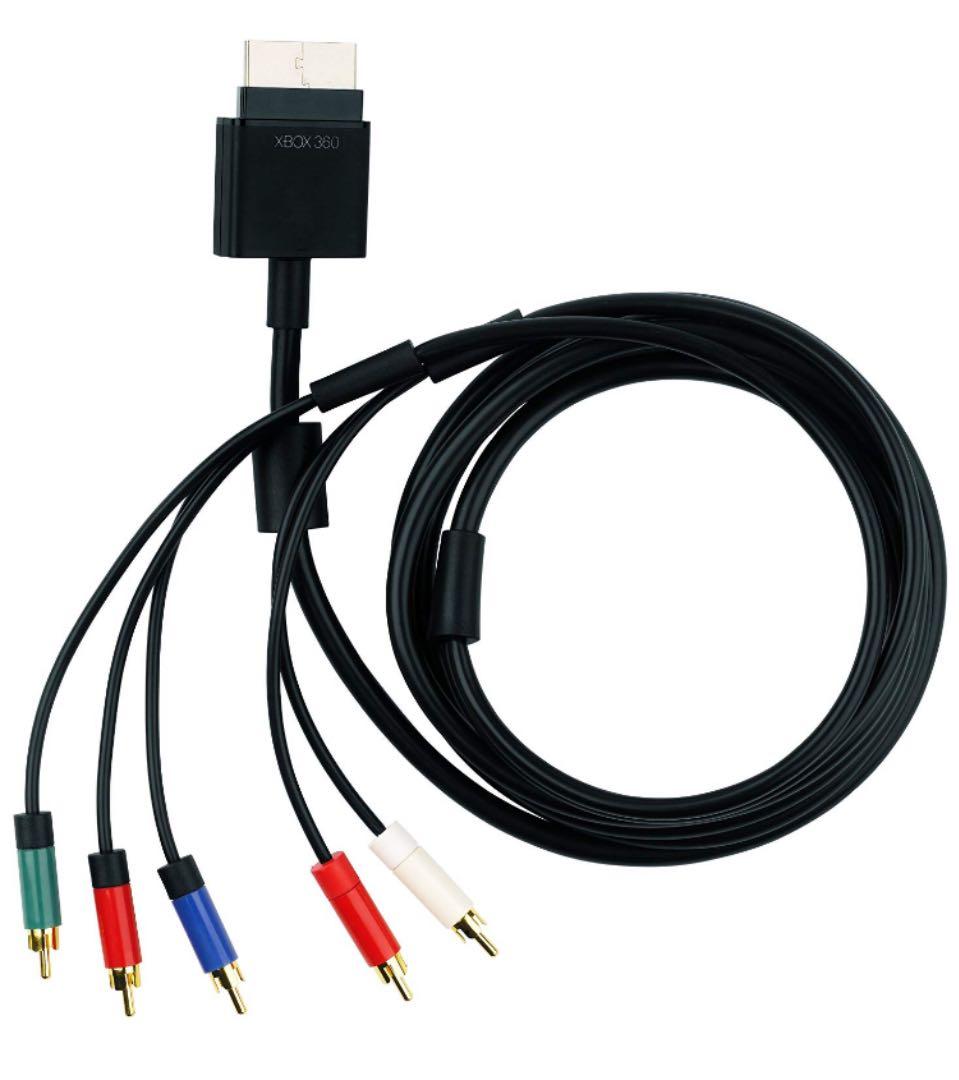 [新品未開封] xbox360 コンポーネントケーブル XBOX360 純正コンポーネントAVケーブル : ジーテイクドットコム - 通販
