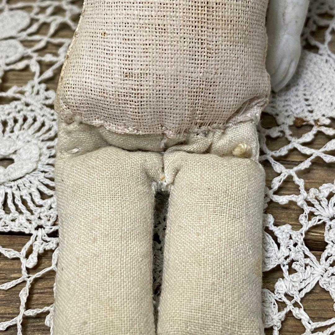 ドイツアンティーク チャイナヘッドドール 18.5cm