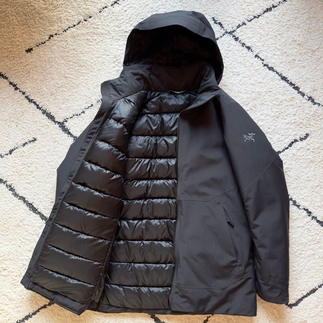 アークテリクス カモーソンパーカ ダウン ゴアテックス 2way ブラック