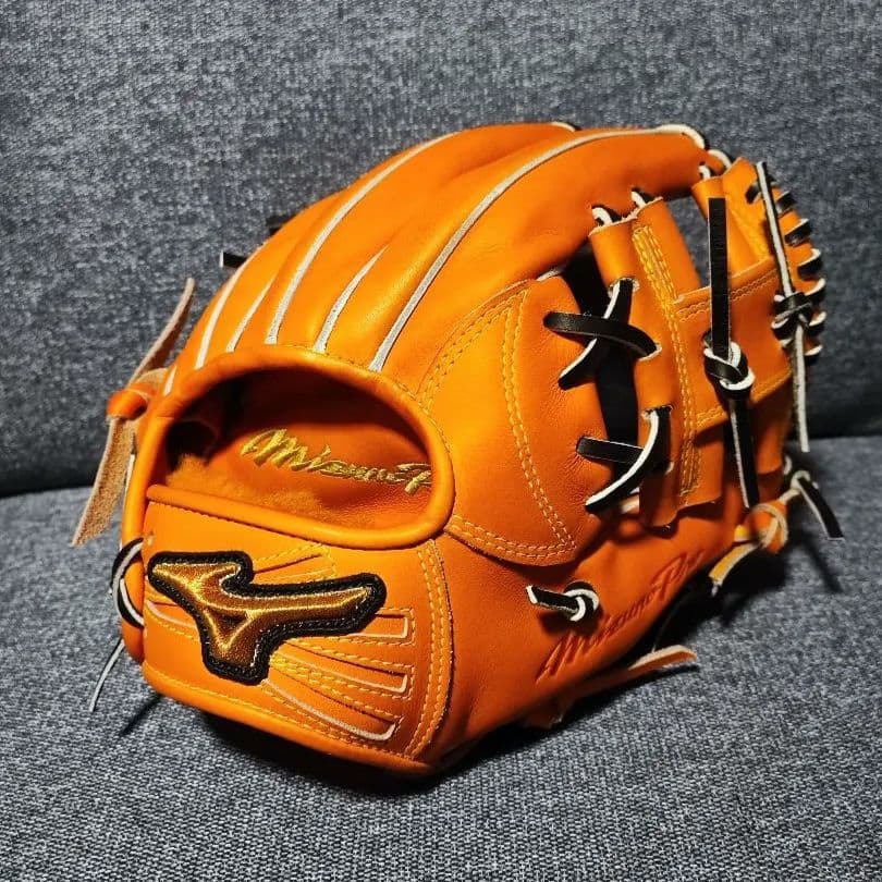 ミズノプロ　硬式グローブ　坂本モデル　HAGA JAPAN　値下げ不可 楽天市場】ミズノプロ 硬式 グローブ 坂本モデル 内野 波賀 日本製