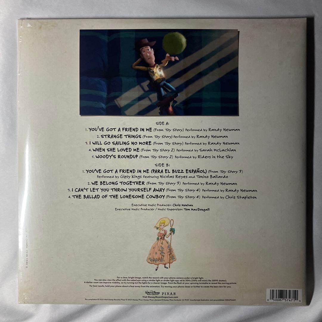 完売 入手困難 30周年記念 トイ・ストーリー ゾートロープ・レコード