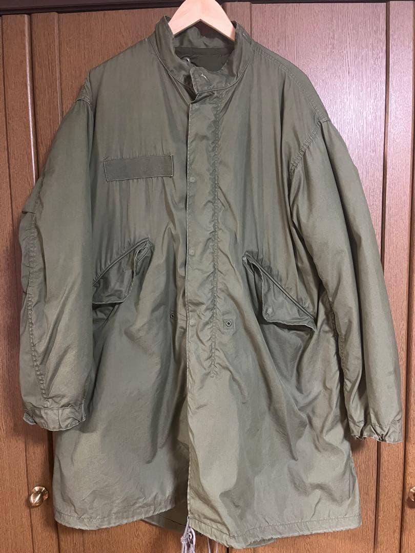 希少S！米軍実物 80s M65 フィッシュテールパーカー シェル&ライナー 古着 M-65 フィッシュテール パーカー 米軍 実物 シェル+ライナー