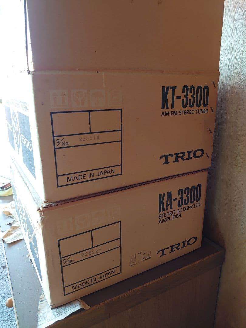 12月16日まで！未使用(未開封)TRIO KT-3300 KA-3300