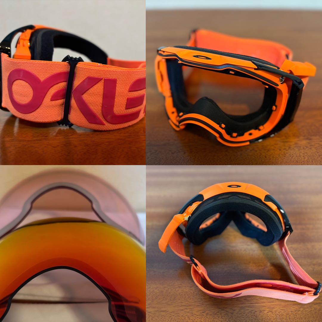 OAKLEY オレンジ ゴーグル - メルカリ
