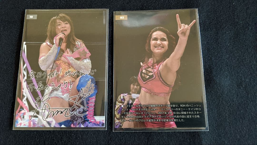 三村ひろみ ギャビーオーティス サインカード