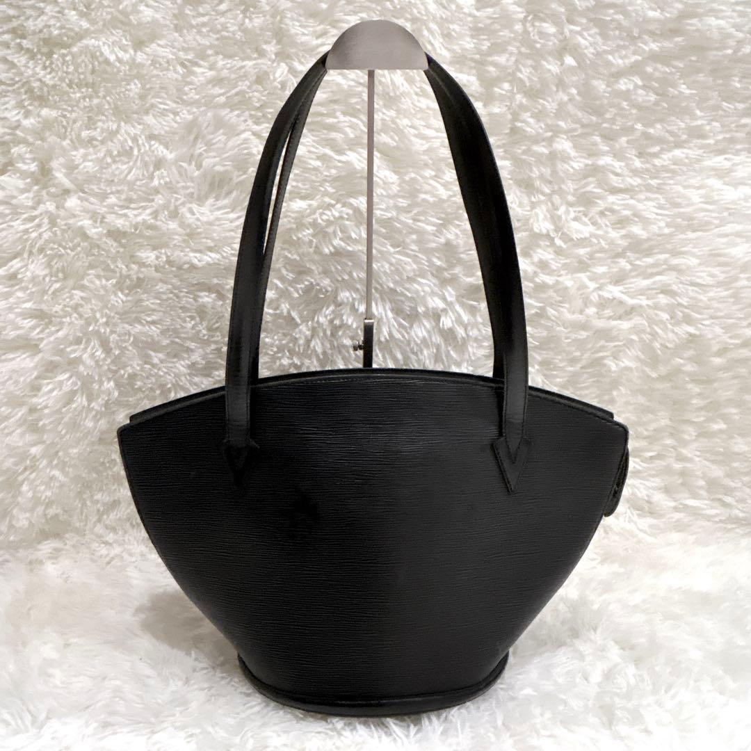 LOUIS VUITTONルイヴィトン サンジャックトートバッグ エピ ブラック