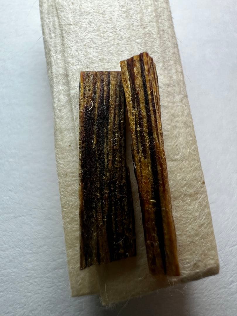 古渡命銘木 六十一種名香　伽羅　銘【花散里】0.163g 香木/お香/沈香/伽羅