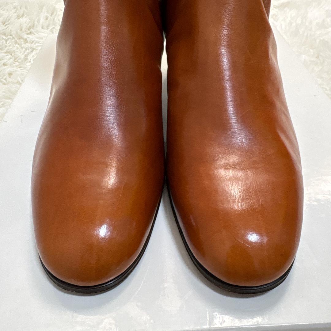 美品✨タニノクリスチー サイドジップ ショートブーツ 8 26.5cm