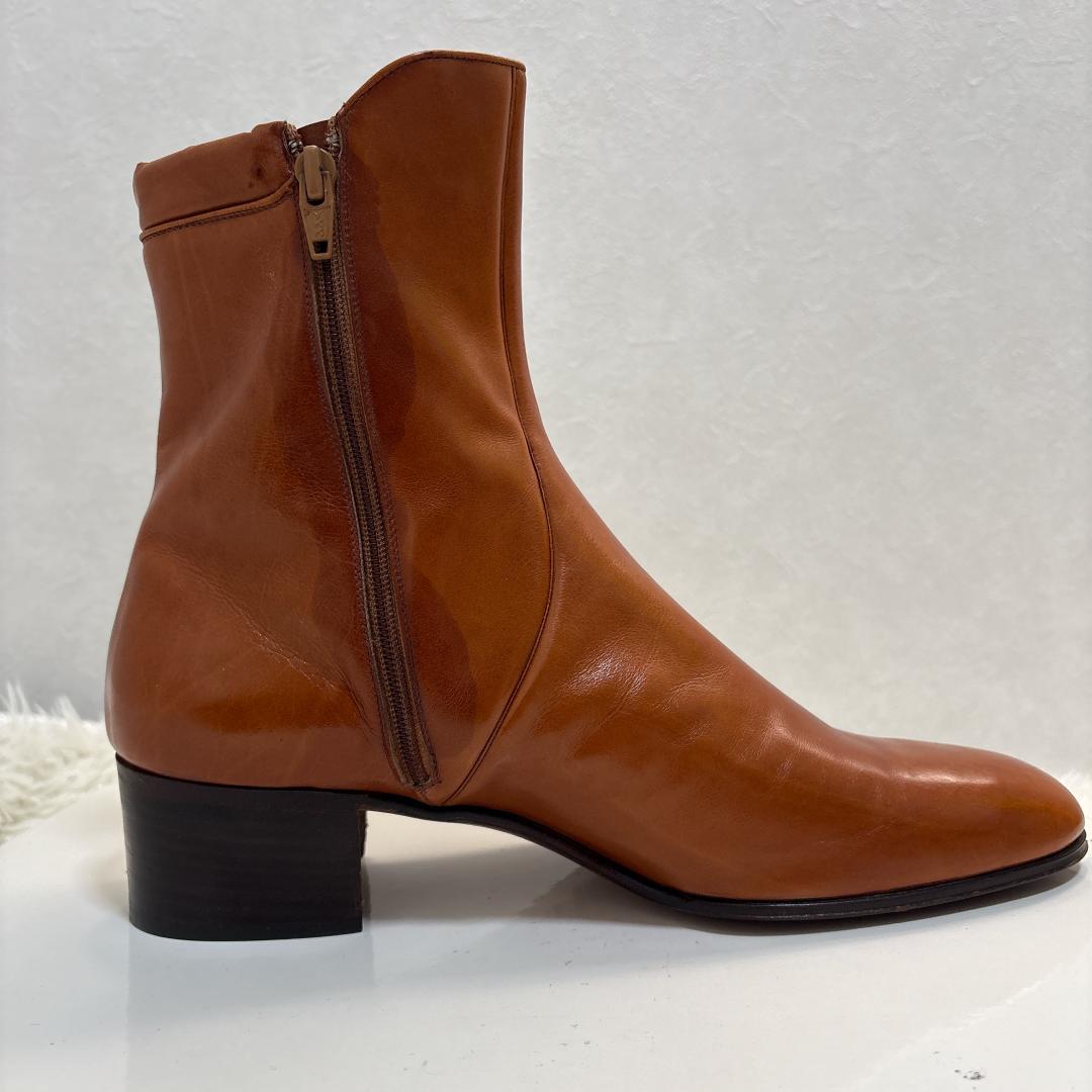 美品✨タニノクリスチー サイドジップ ショートブーツ 8 26.5cm