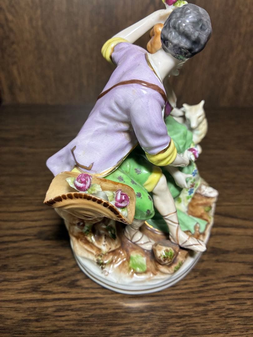 オキュパイドジャパン 羊飼い男女 瀬戸ノベルティ