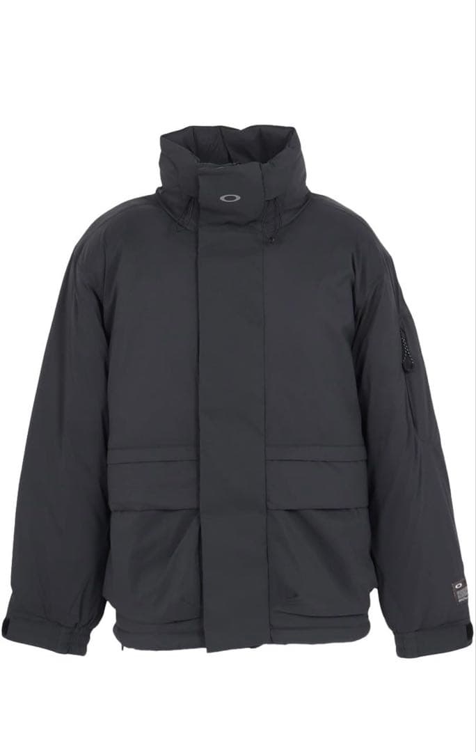 T*a様 【新品・未使用】オークリー　ダウン　ジャケット OAKLEY(オークリー) / ダウンジャケット/L/ナイロン/BLK/無地 | 古着の