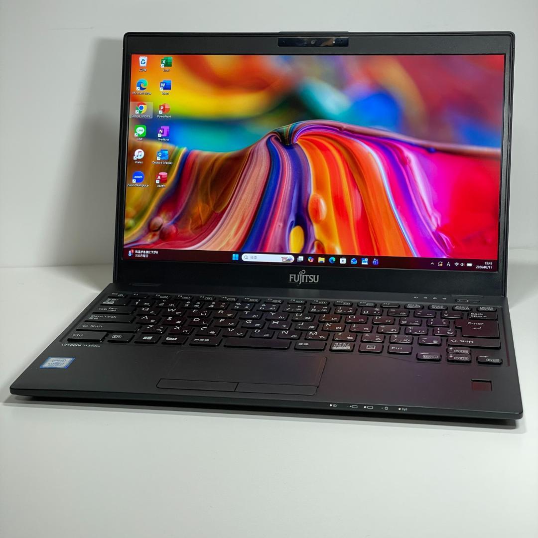 第8世代 i7 富士通 U939 ノートPC 16GB office2024 - メルカリ