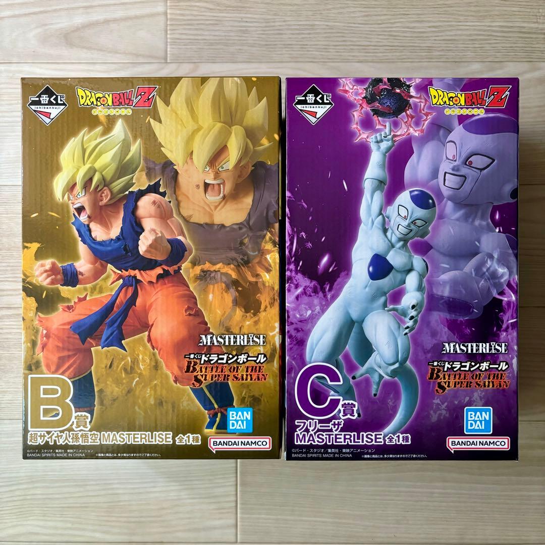 ドラゴンボール 一番くじ MASTERLISE B賞 C賞 フィギュア 下位賞