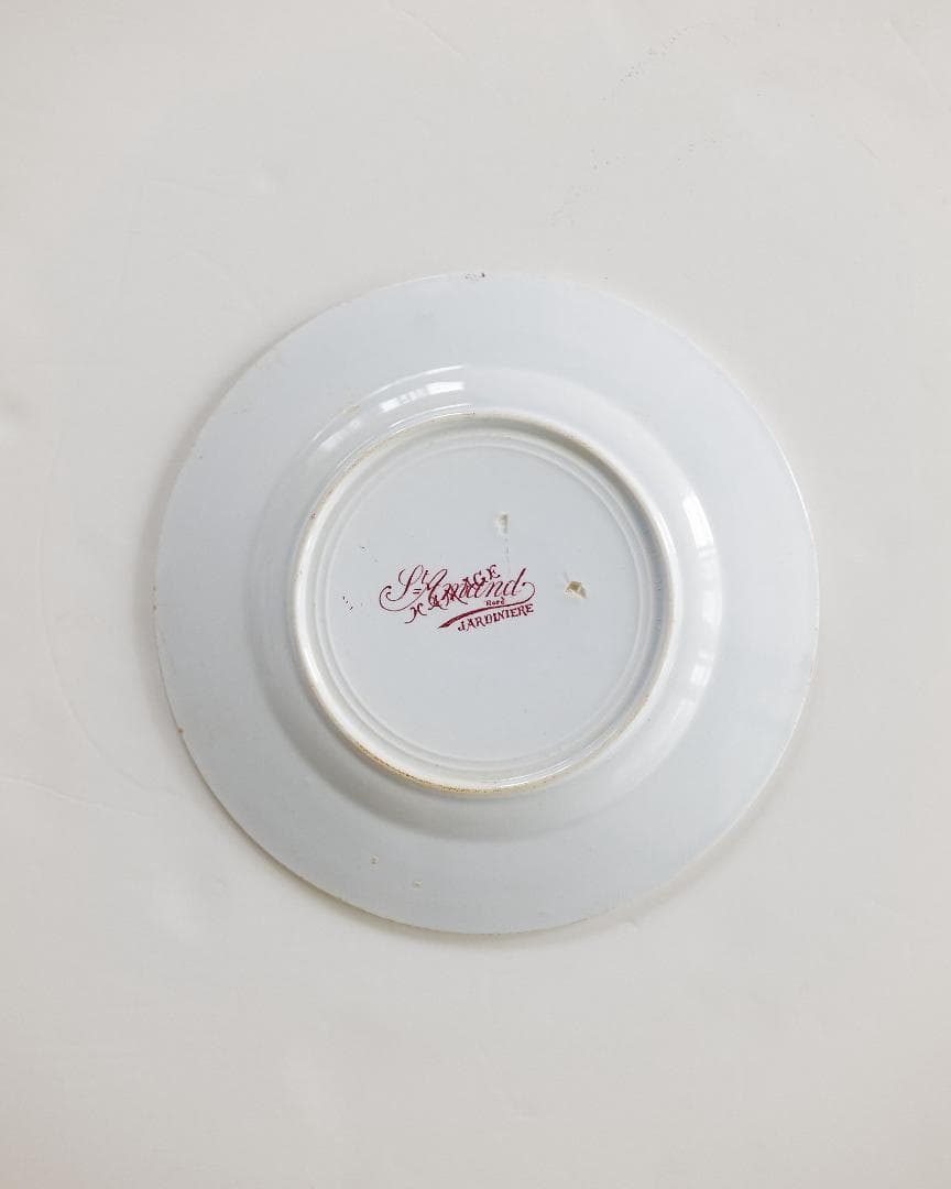 サンタマン st amand ジャルディニエール JARDINIERE 平皿 A