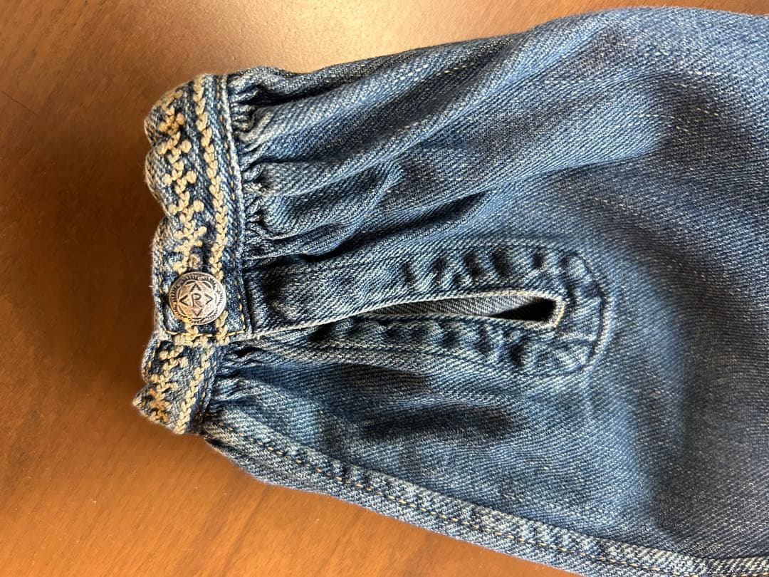 45プチデニムのスモックブラウスの通販はau PAY マーケット - 輸入雑貨