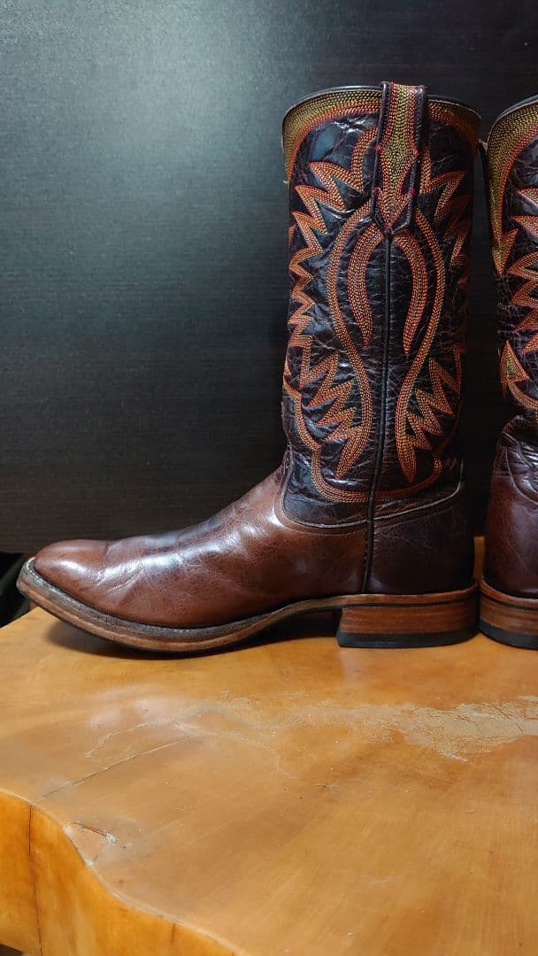 ☆リオスオブメルセデスウエスタンブーツ9.5D (27.5cm)お値下げ交渉OK