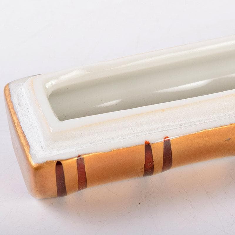 茶道具 小木曽芳正作 金彩 横笛香合 共箱 V 8482 - メルカリ