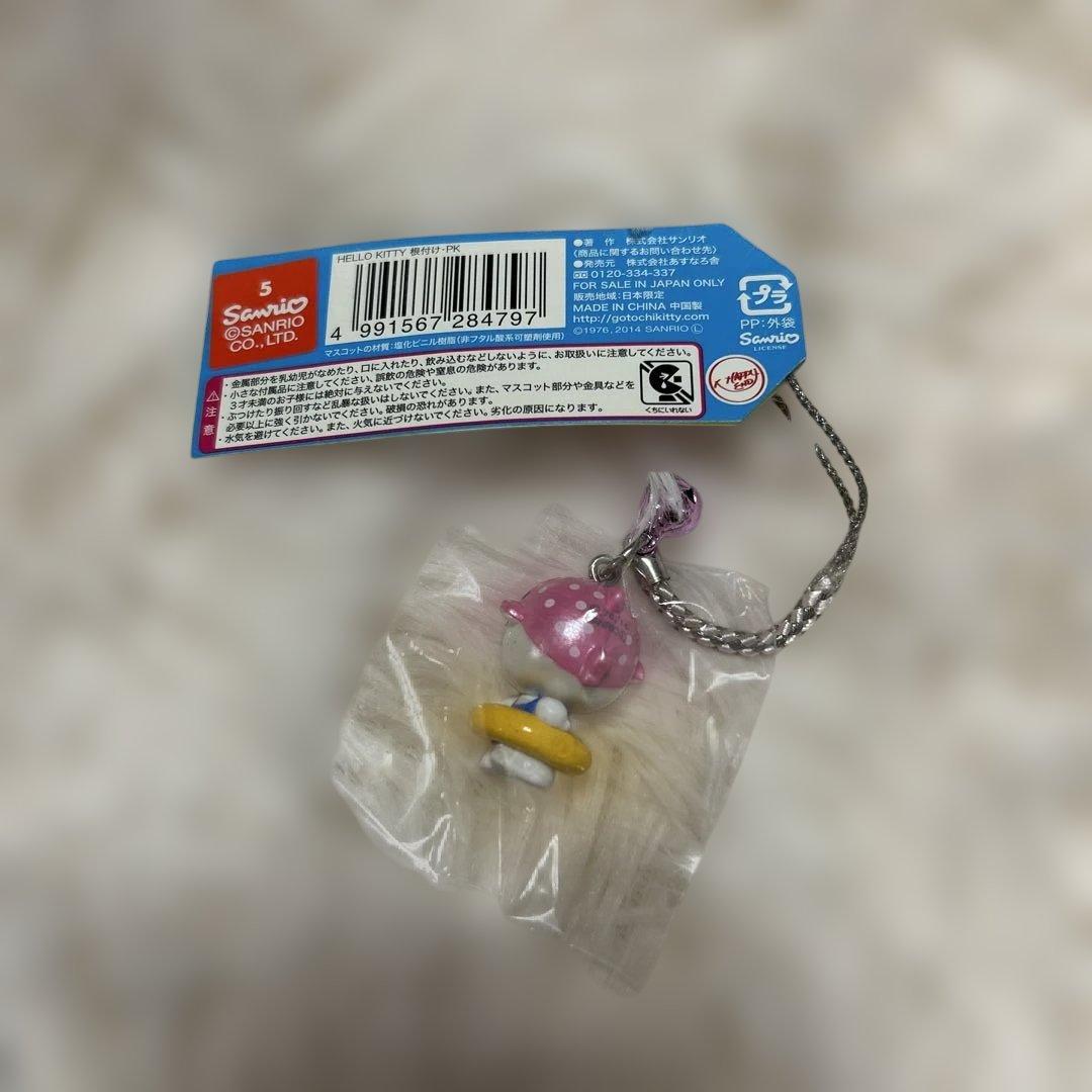 ご当地キティ 根付 2014年 沖縄限定 ジンベイザメ 浮き輪 レア - メルカリ