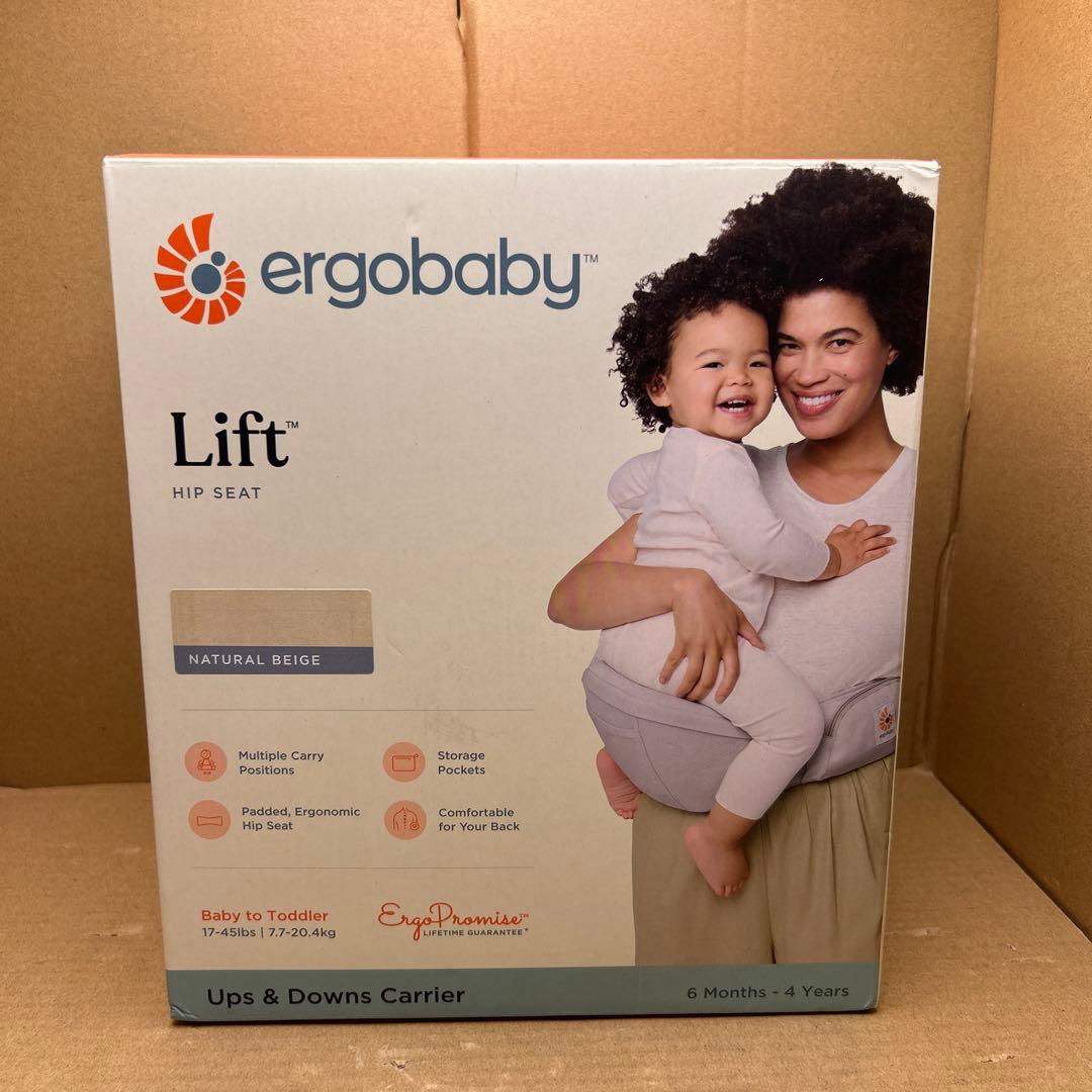 エルゴ Ergobaby Lift ヒップシート ナチュラルベージュ エルゴ抱っこ紐 Lift(リフト)ヒップシート | エルゴベビー オンライン