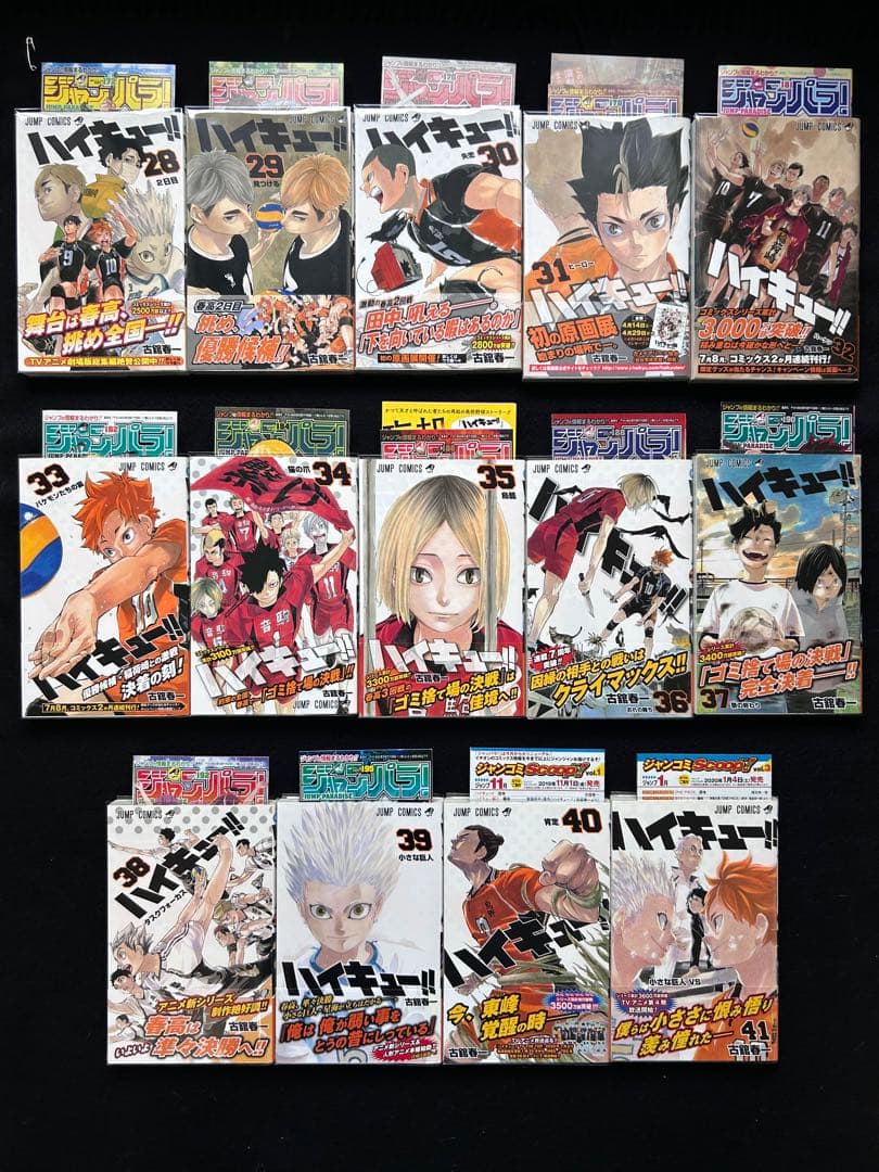 全巻初版 帯・チラシ完備 ハイキュー 全巻セット 同梱版コンプリート