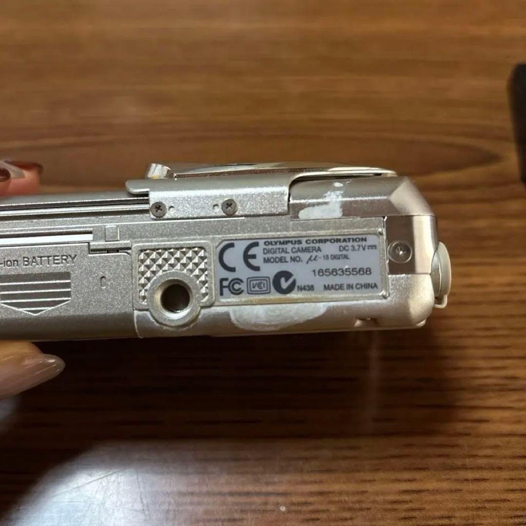 訳あり】希少品 オリンパス μ-15 ブルー - メルカリ