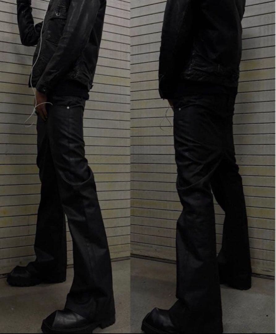 goar.archive strapped oil pants M - メルカリ