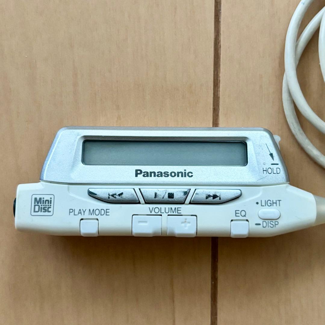 Panasonic ポータブル MDプレーヤー SJ-MJ33 オレンジ 充電器 - メルカリ