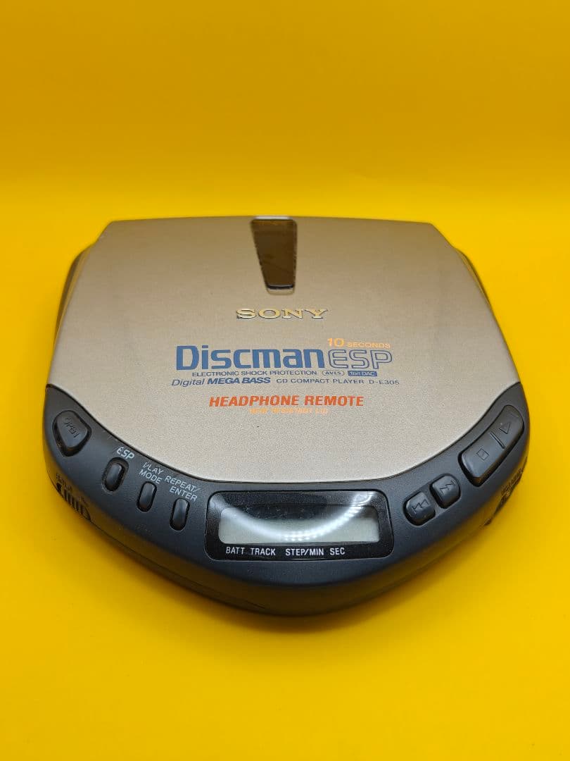 Sony Discman D-E305 ポータブルCDプレーヤー - メルカリ