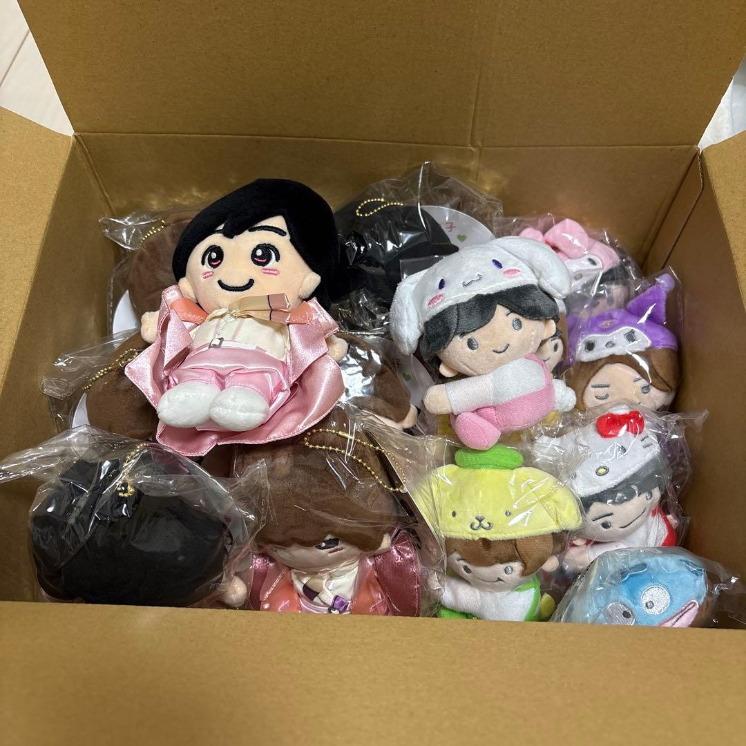 2個以外未開封】なにわ男子 ちびぬい 全員7人×、サイリオちびぬい