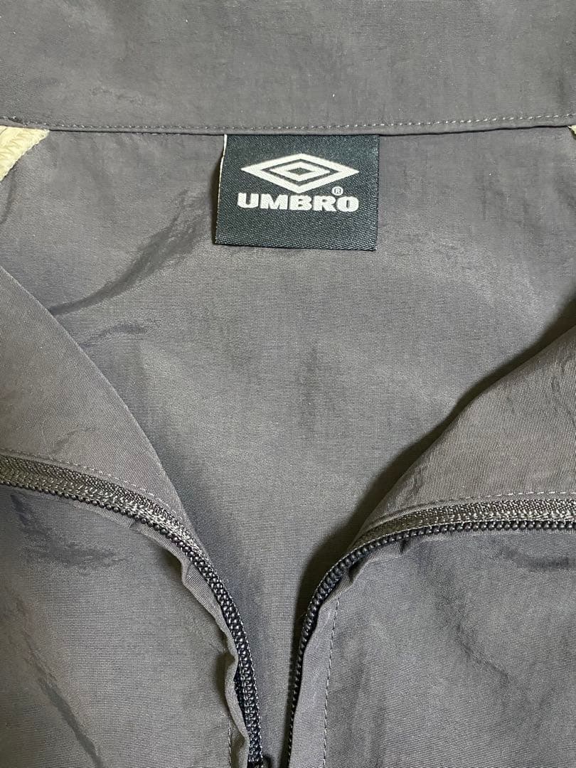 24h以内発送】9090 UMBRO ナイロントラック チャコールグレー XL