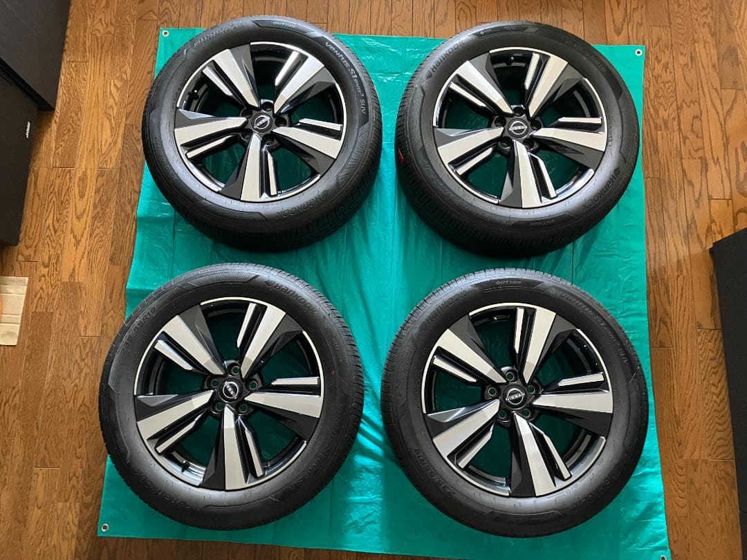 日産エクストレイルT33 G e-4ORCE 純正19インチタイヤホイールセット