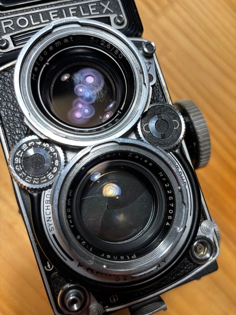 Rolleiflex ローライフレックス 80mm 2.8F Planar