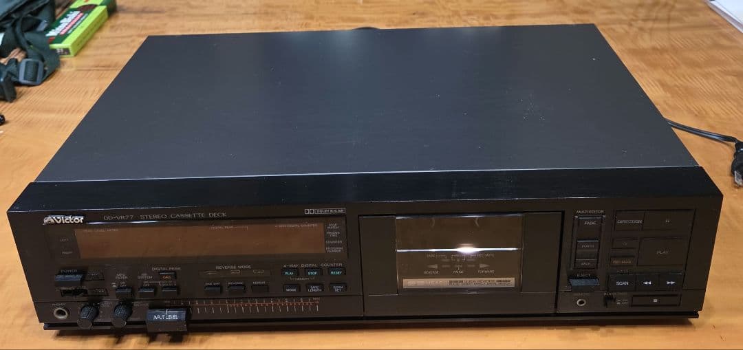 Victor SAヘッド採用高級カセットデッキ ビクターDD-VR77 VICTOR DD-VR77の仕様 ビクター