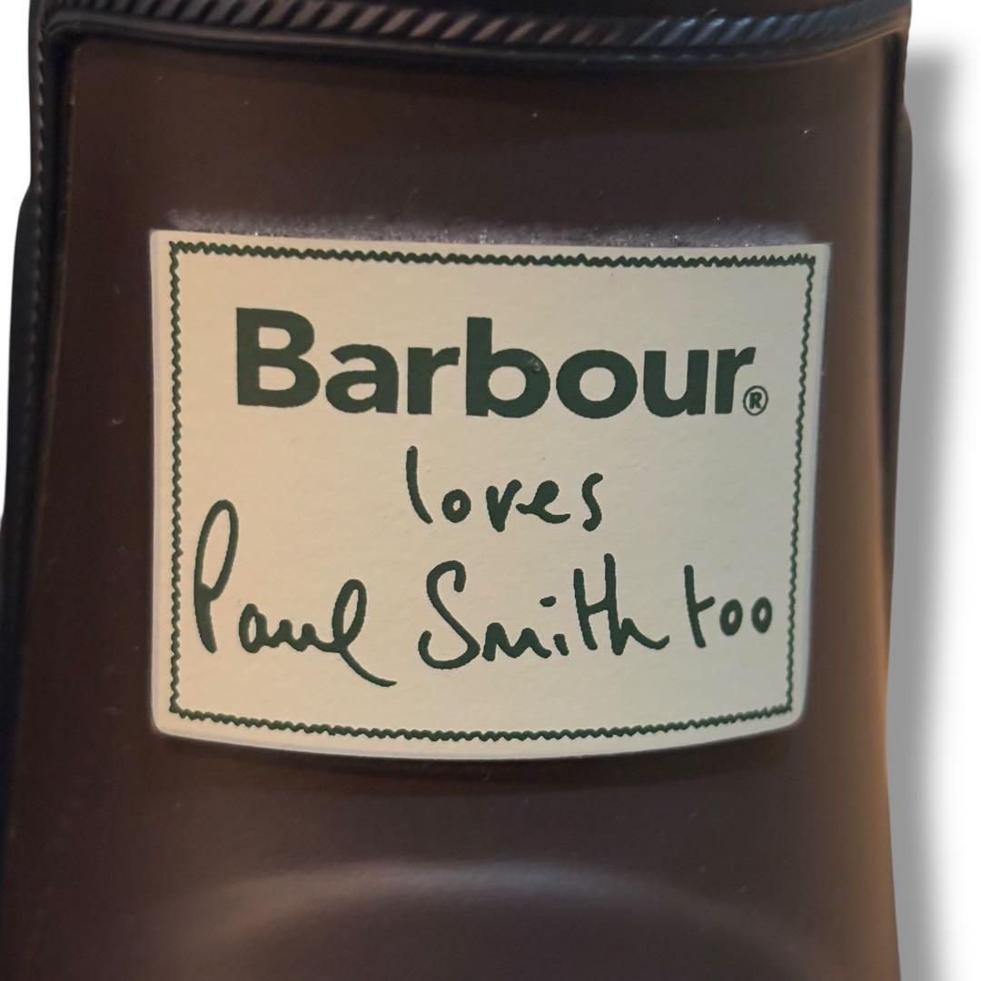 Paul Smith × Barbour レインブーツ サイドゴア 27.5cm
