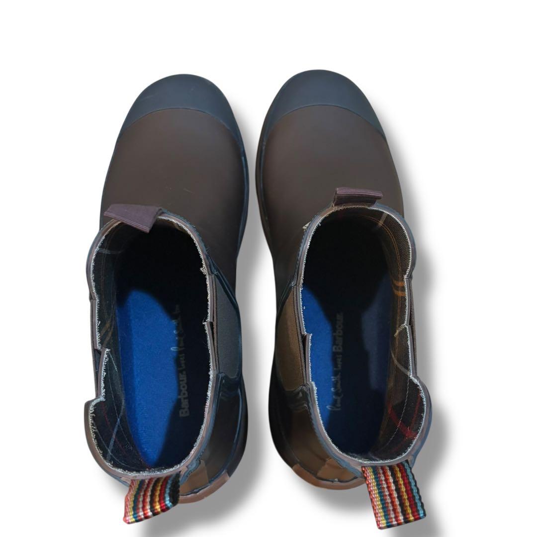 Paul Smith × Barbour レインブーツ サイドゴア 27.5cm
