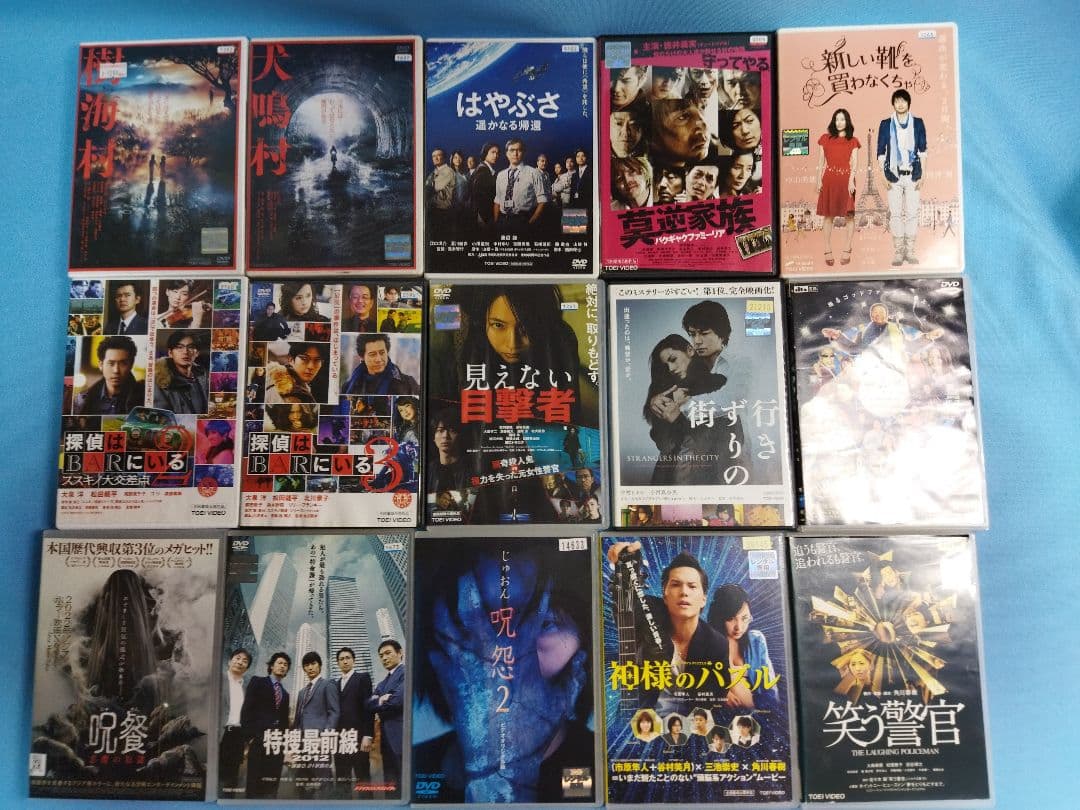 邦画　レンタルアップ　DVD 79点まとめ大量セット