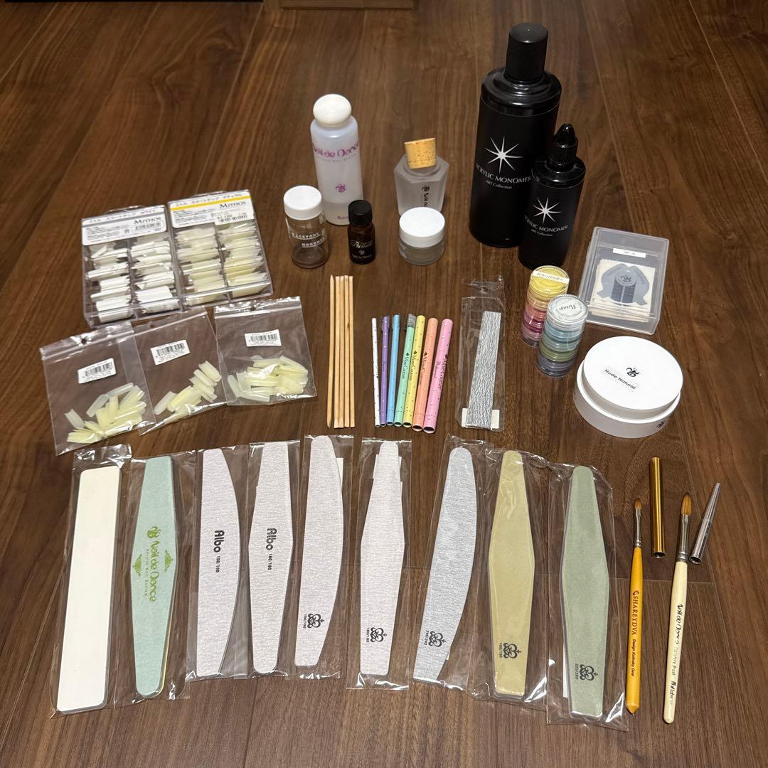 ネイル検定1級セット　ネイル道具一式　アクリルネイル フルーリア ネイル検定1級セット 多々アート対応 フルーリア ネイル