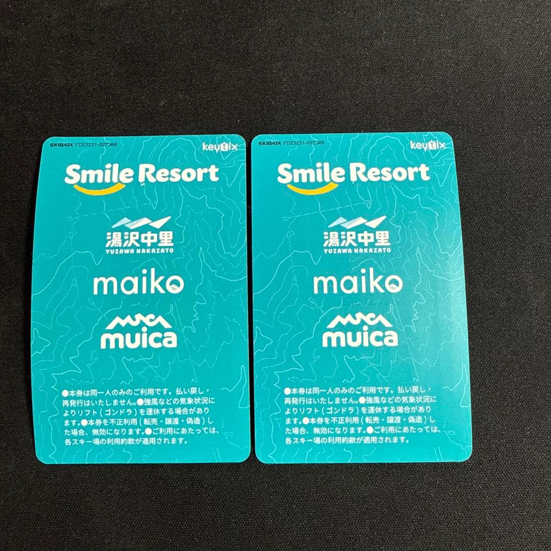 舞子スノーリゾートリフト券 2枚 - メルカリ