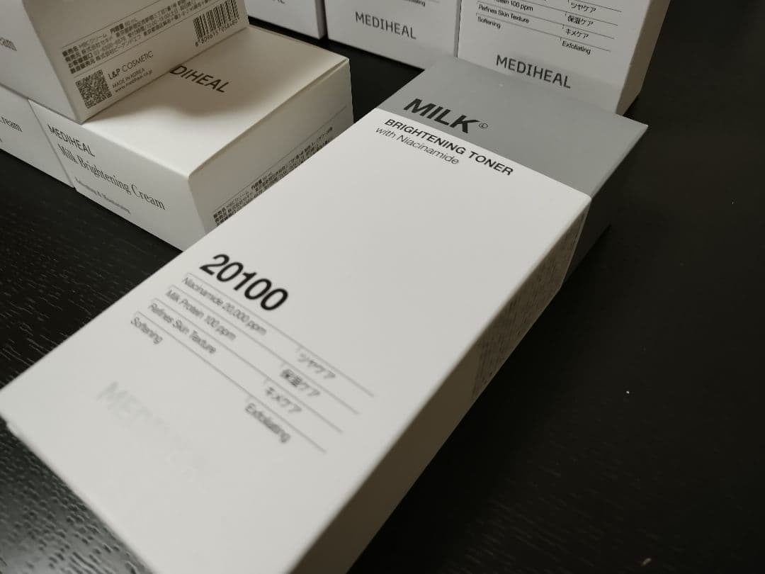 メディヒール MEDIHEAL トナー4個&クリーム4個 新品セット