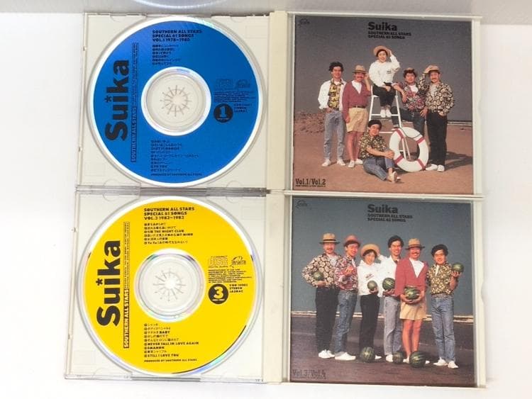 サザンオールスターズ すいか CD4枚組ベスト BEST 箱無し 桑田佳祐