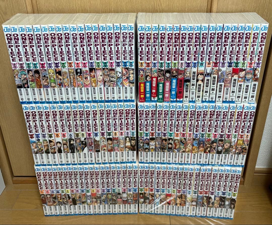 【JOP03m】《状態良好》 ワンピース 第1-110巻続巻全巻セット