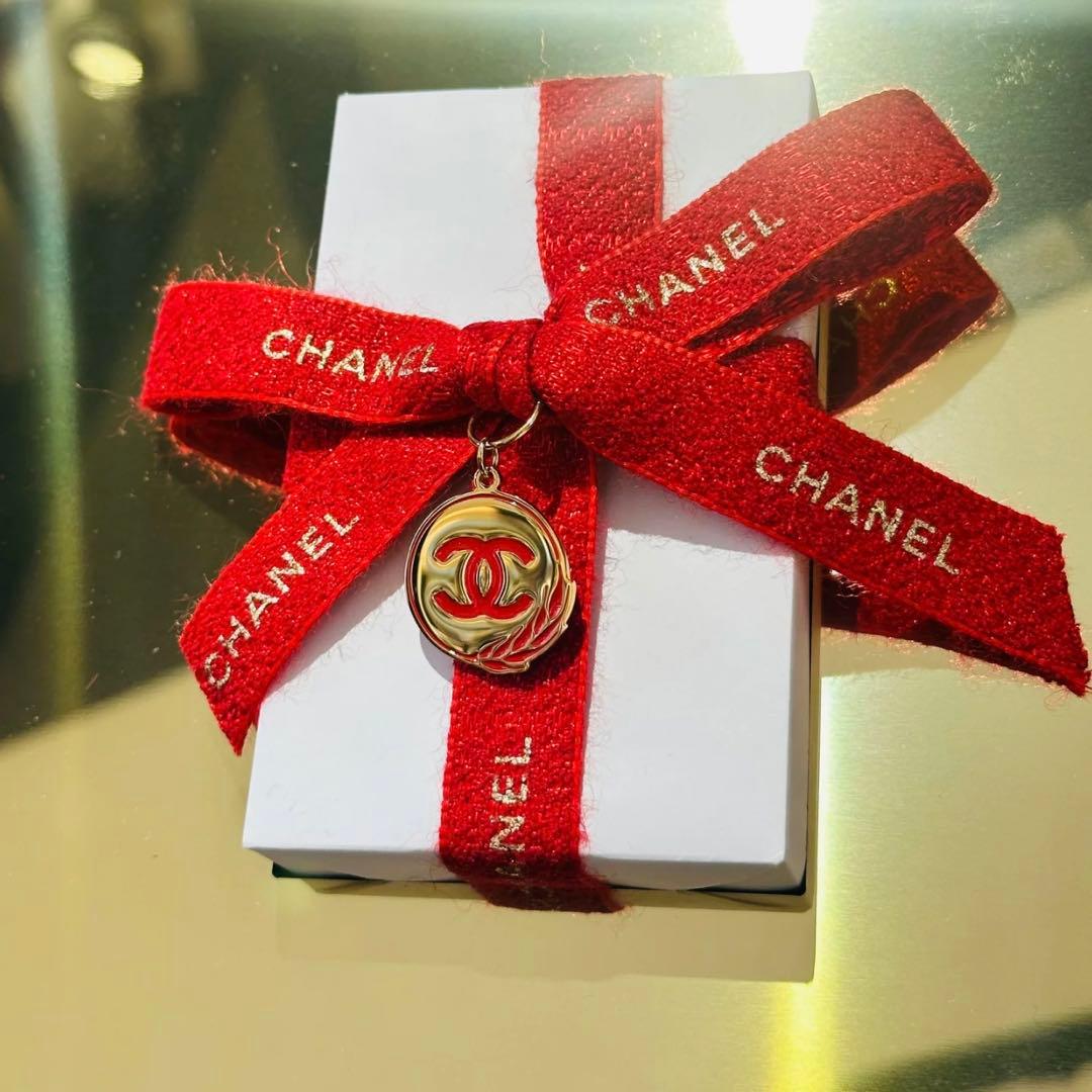 シャネル ラッピングリボン1ロール50メートル 2025ニューイヤー限定