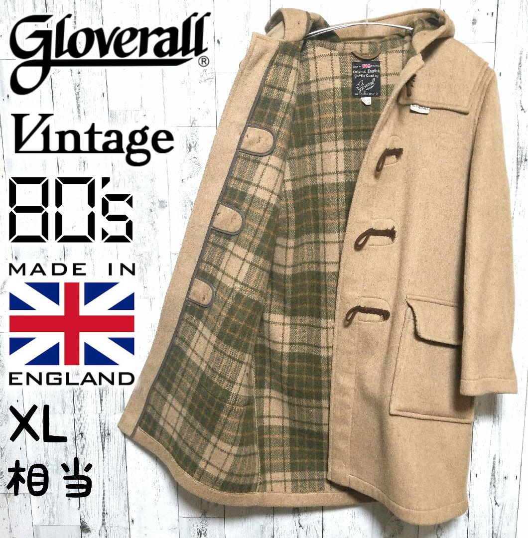 【希少】Gloverall　ヴィンテージ　80sタグ　フード付ダッフルコート 希少】Gloverall ヴィンテージ 80sタグ フード付ダッフルコート - メルカリ
