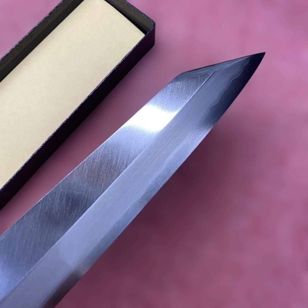 銀三 勘所切付型特製万能和包丁 210㎜ 7寸