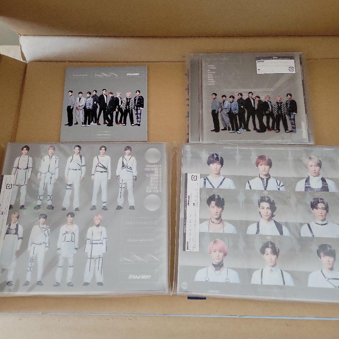  Labo. S2　３形態+特典付き Amazon.co.jp: DVDセット 【特典3種付】 Snow Man Snow Labo. S2