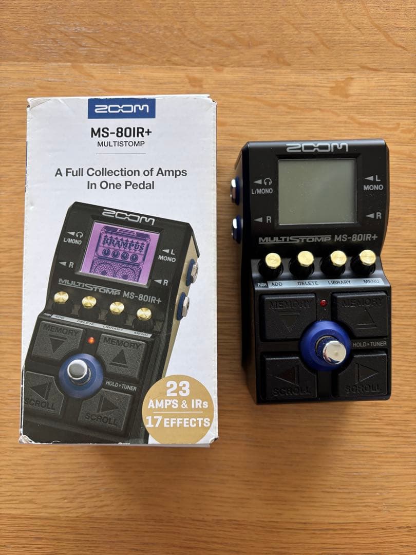 ZOOM MS-80IR+ アンプシミュレータ MS-80IR+ | ZOOM