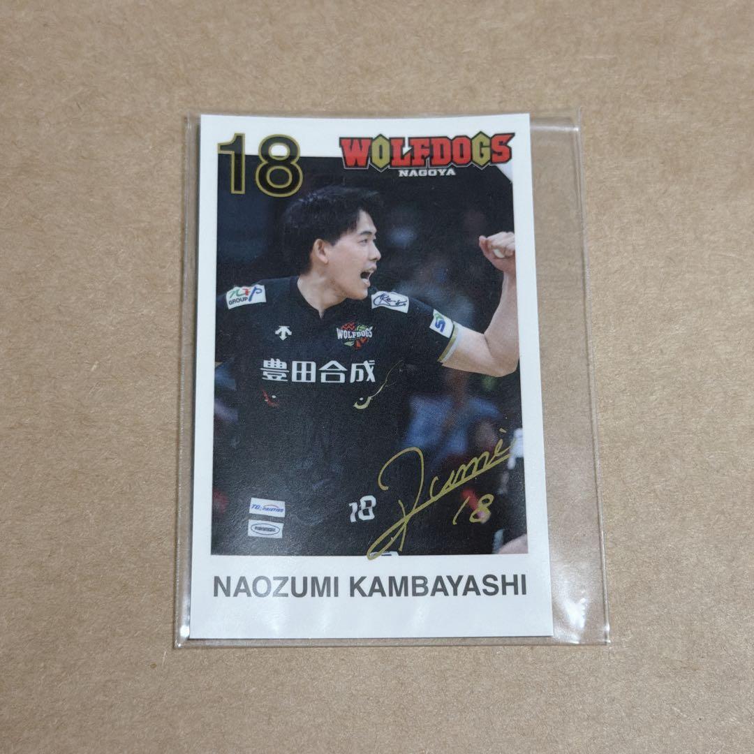 ウルフドッグス名古屋 チェキ風 トレカ 上林直澄 選手 - メルカリ