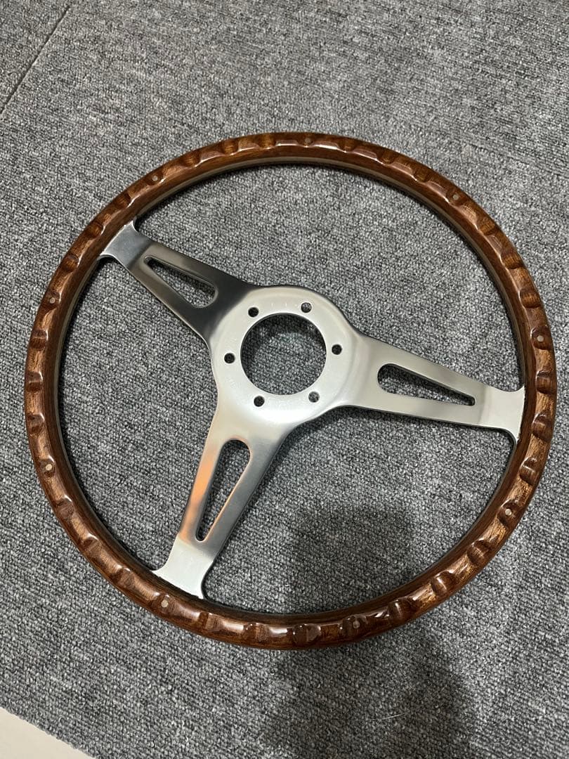 ウッドステアリング【36.5Φ】ヴィンテージ