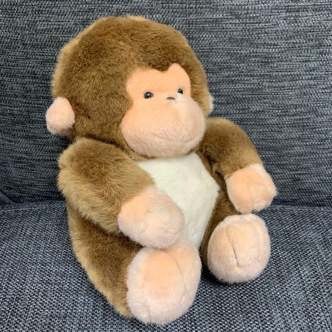 レトロ ぬいぐるみ HIROKUN HOUSE サル ヒロクンハウス 当時物 猿