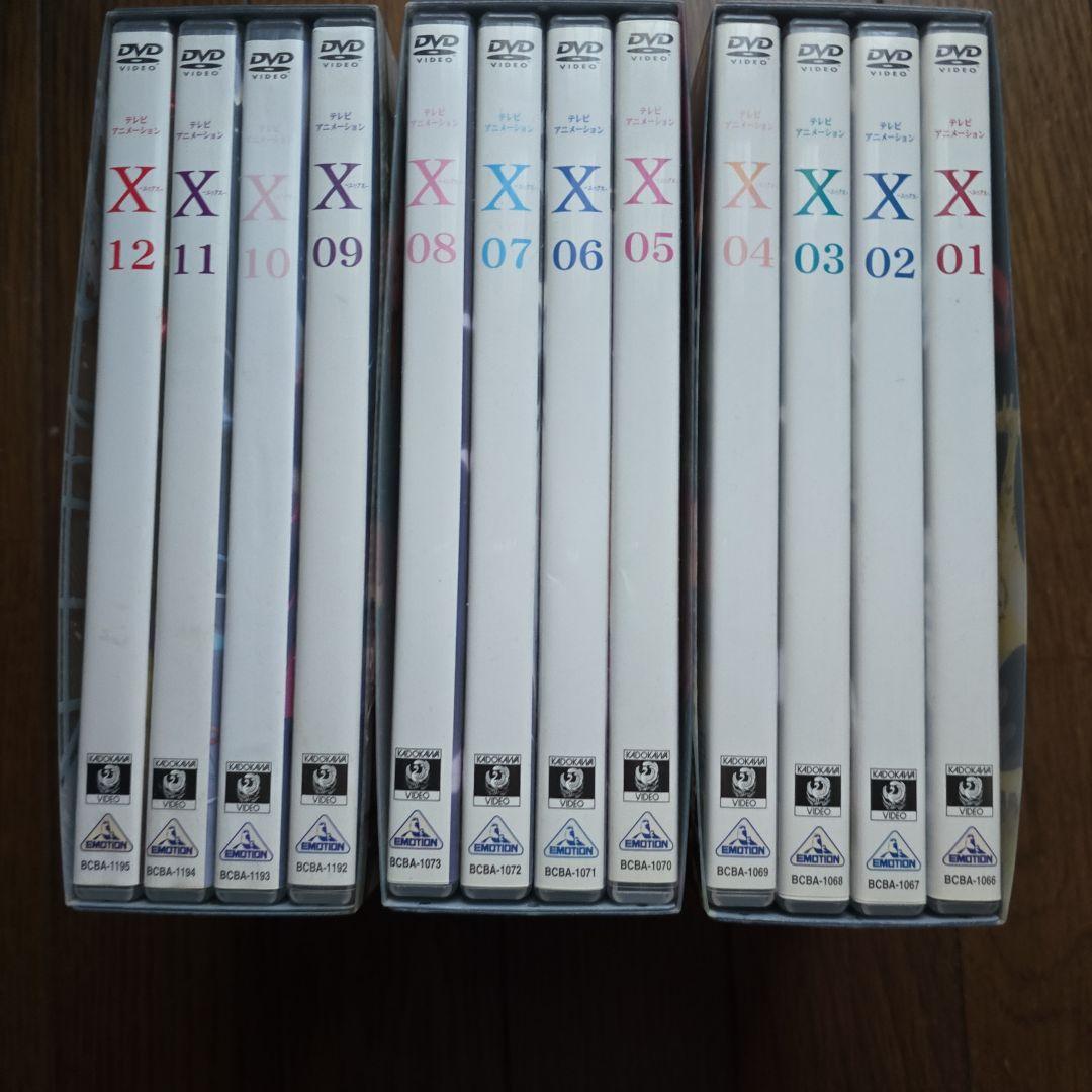 X アニメDVD 全12巻セット 初回仕様 CLAMP - メルカリ
